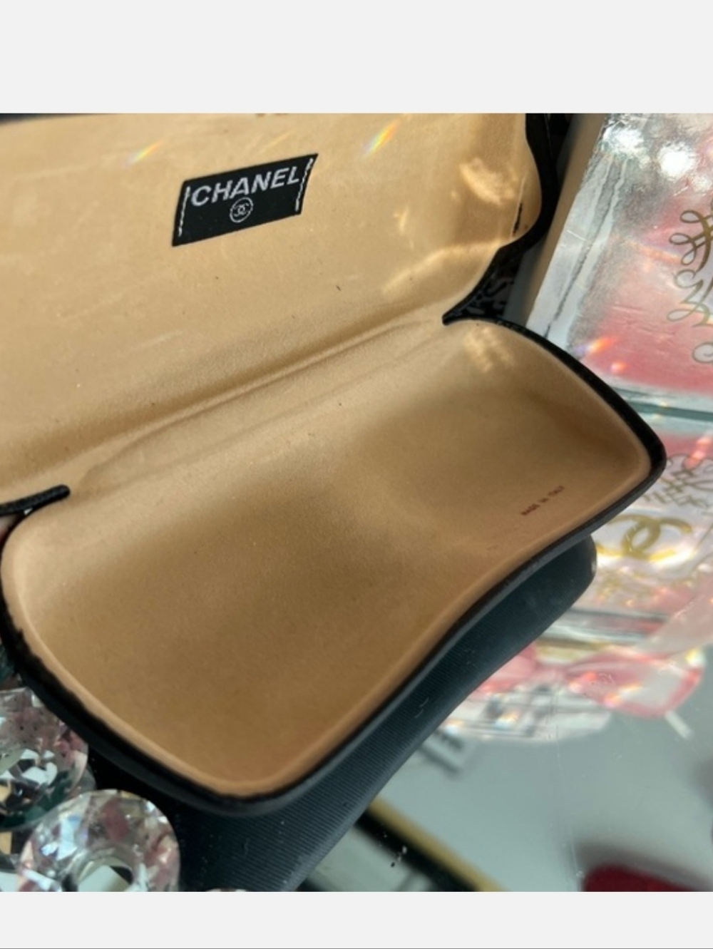 CHANEL Black Sunglass Case - Picture 6 of 6